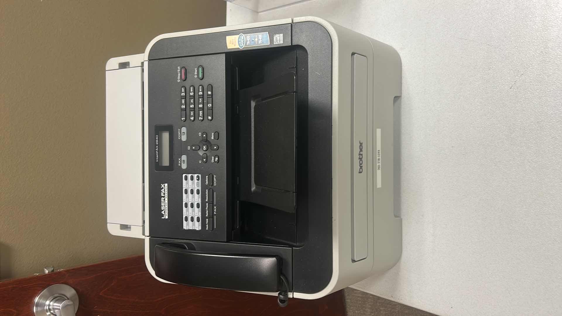Photo 1 of INTELLiFAX LASER FAX MACHINE
