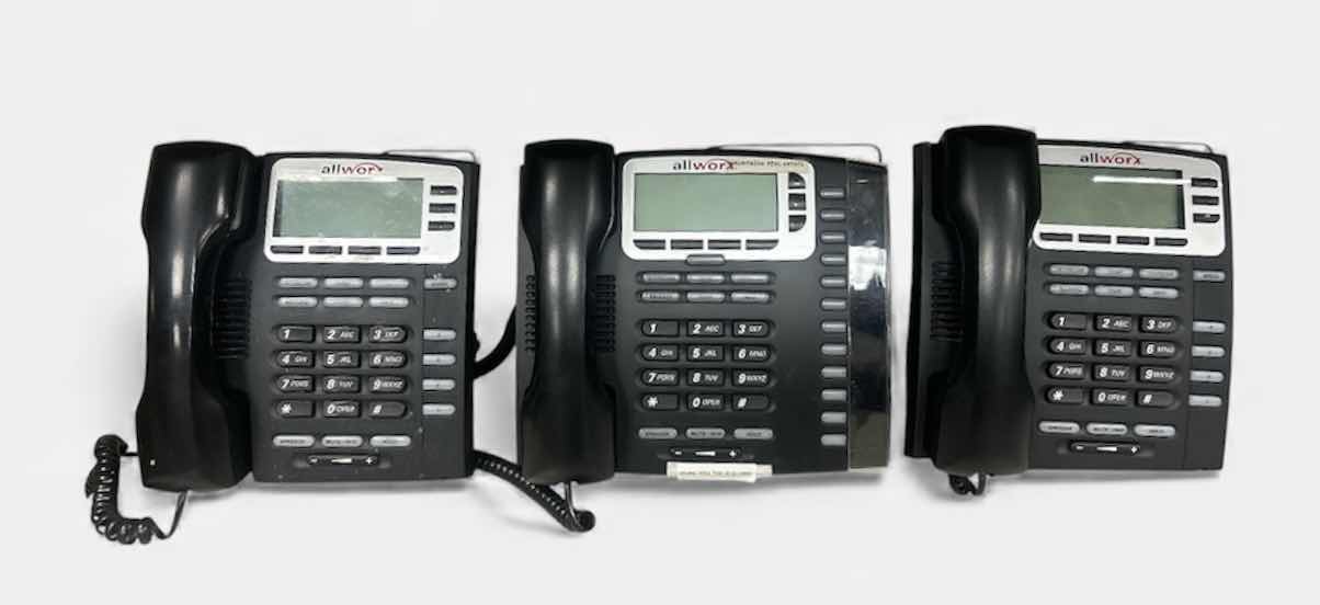 Photo 1 of 3 ALLWORX OFFICE PHONES