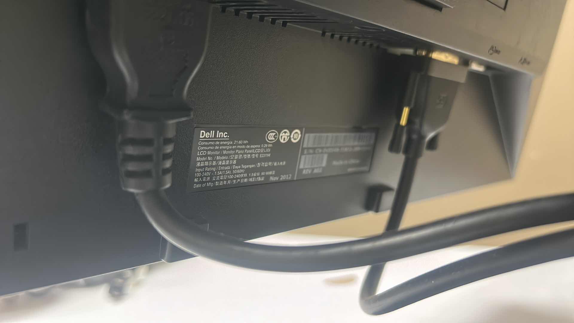 Photo 1 of DELL 23” COMPUTER MONITOR