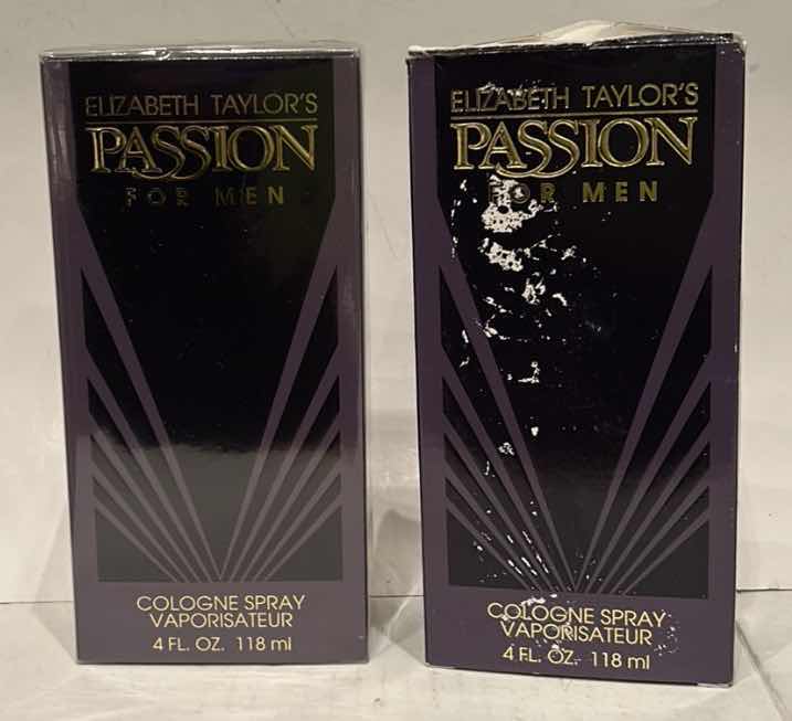 Photo 1 of 2 ELIZABETH TAYLOR’S PASSION FOR MEN COLOGNE SPRAY 4 FLUID OUNCES