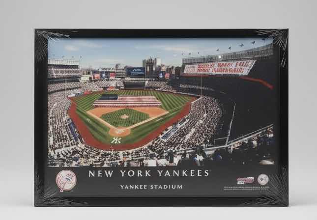 Photo 1 of FRAMED NEW YORK YANKEES YANKEE STADIUM PANORAMIC PHOTOGRAPHIC PRINT ARTWORK 
19” x 13 1/2”