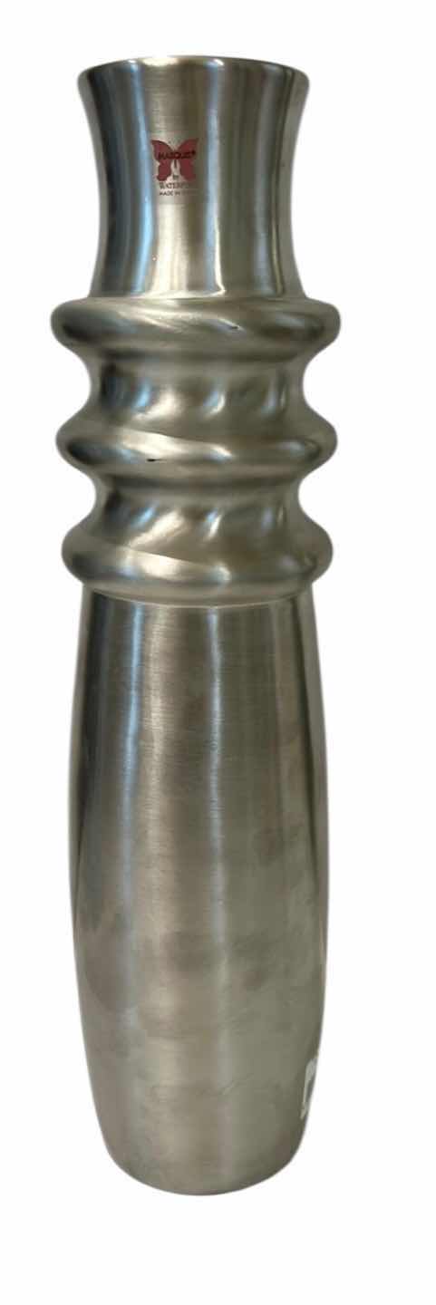 Photo 1 of MARQUEE WATERFORD CONTEMPORARY ALUMINUM VASE H 16”