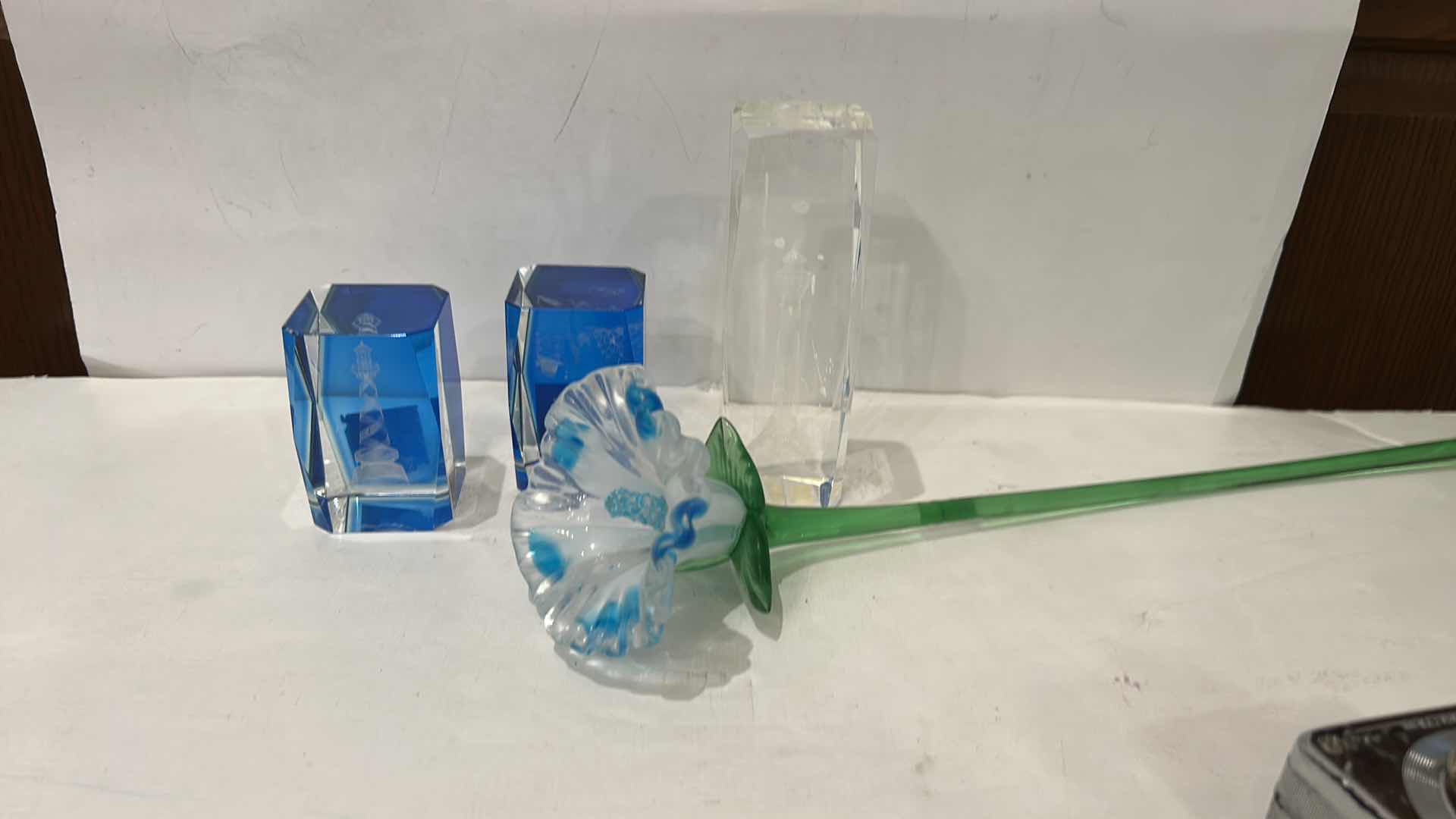 Photo 1 of 4 - DECORATIVE GLASS PIECES