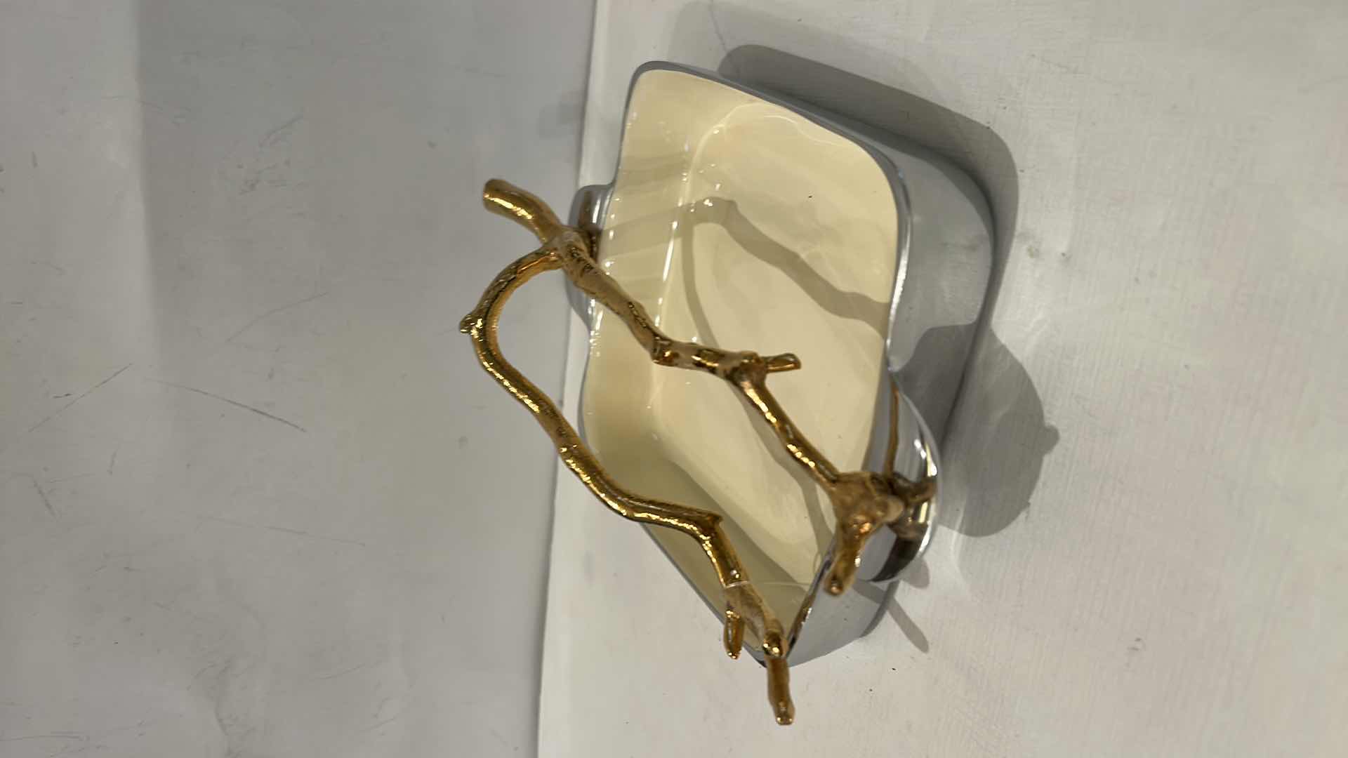 Photo 1 of BRANCH METAL SQUARE SERVING TRAY 8”