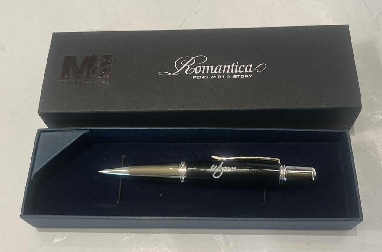 Photo 1 of ROMANTICA PENS WITH A STORY ENGRAVED WITH WYNN.