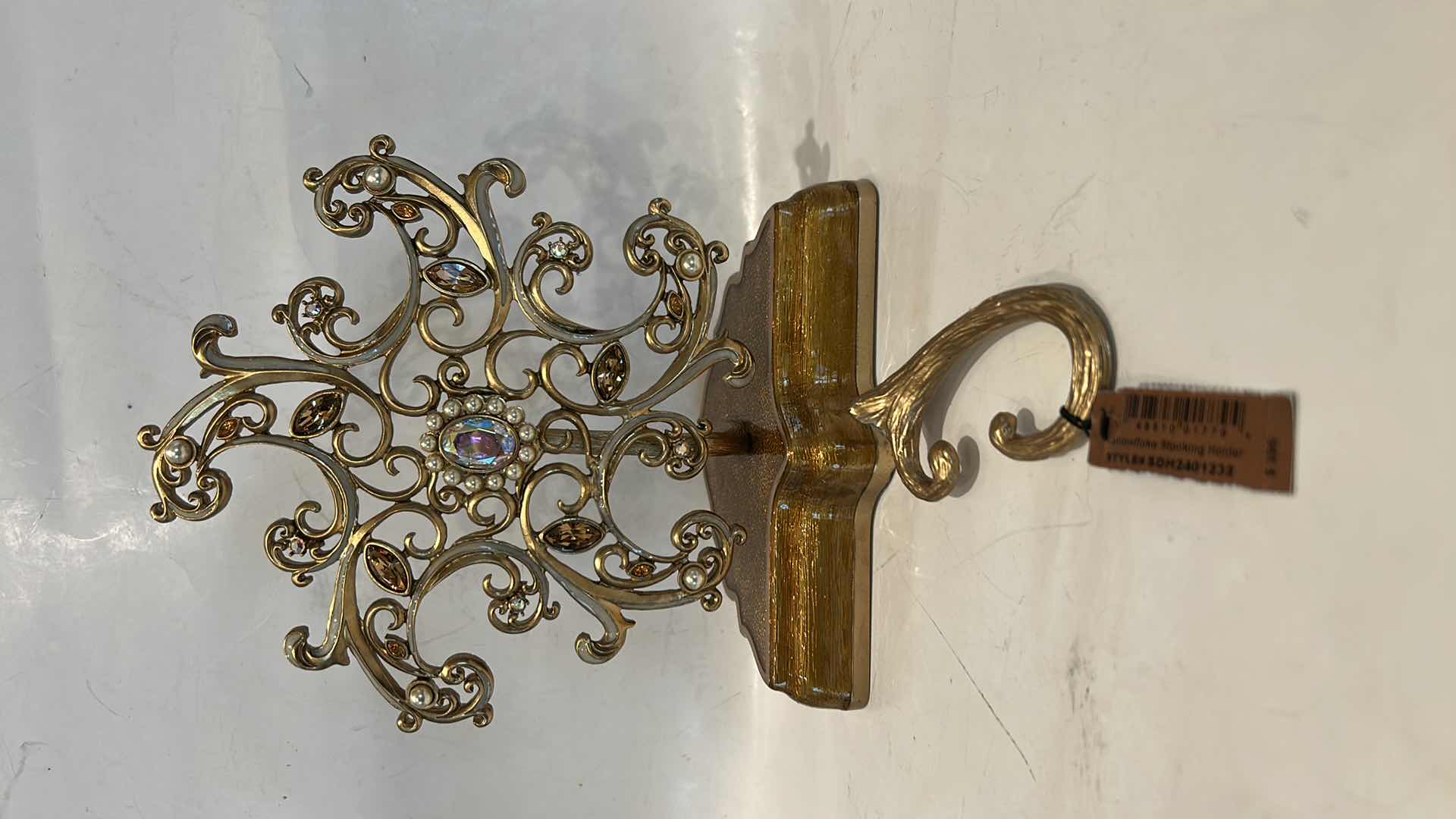 Photo 1 of JAY STRONGEWATER COLLECTIBLES- STOCKING HOLDER H10.5”