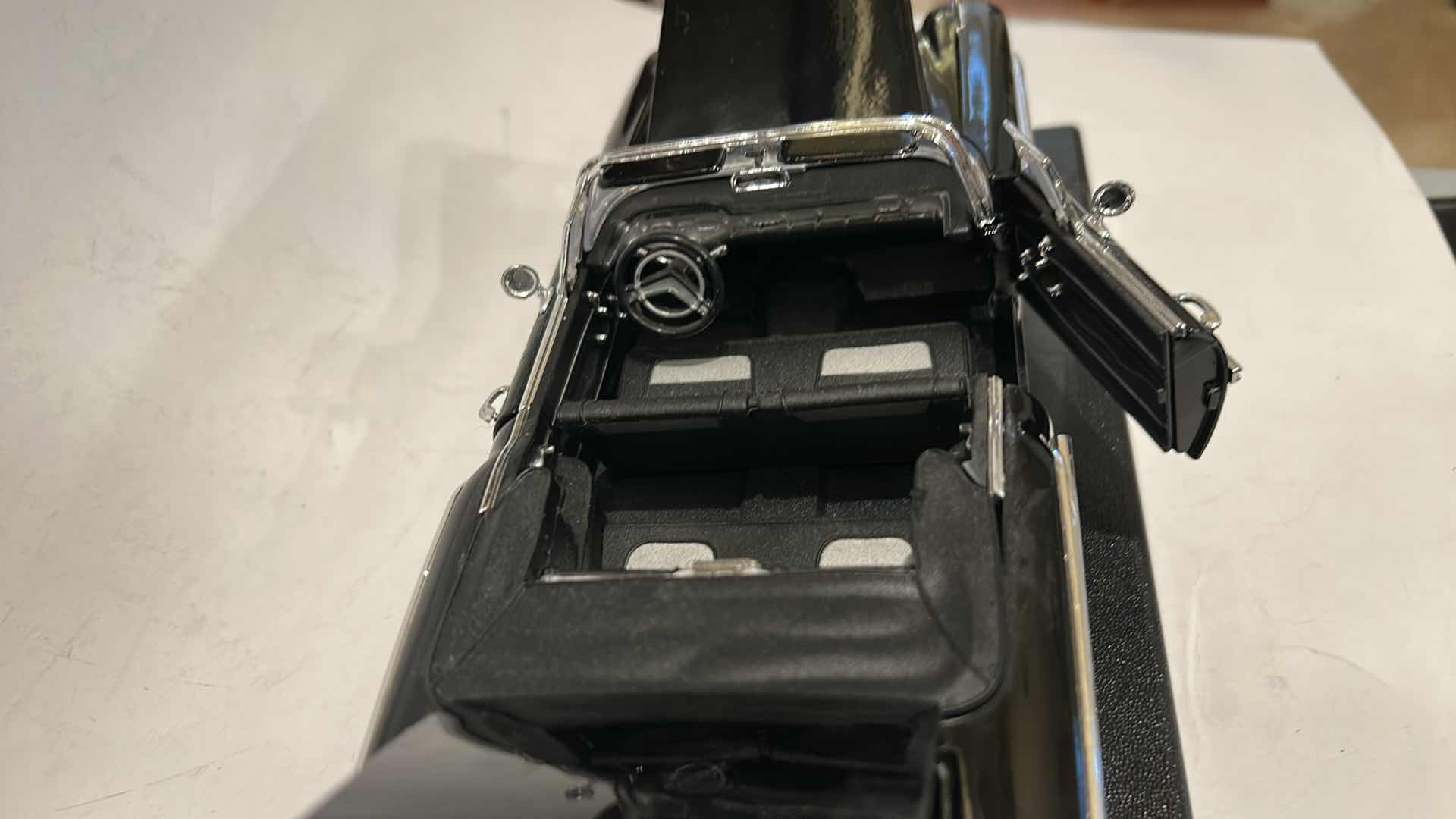 Photo 1 of DIE CAST 1958 CHEVROLET IMPALA COLLECTIBLE MODEL CAR (CAR LENGTH 12 INCHES)
