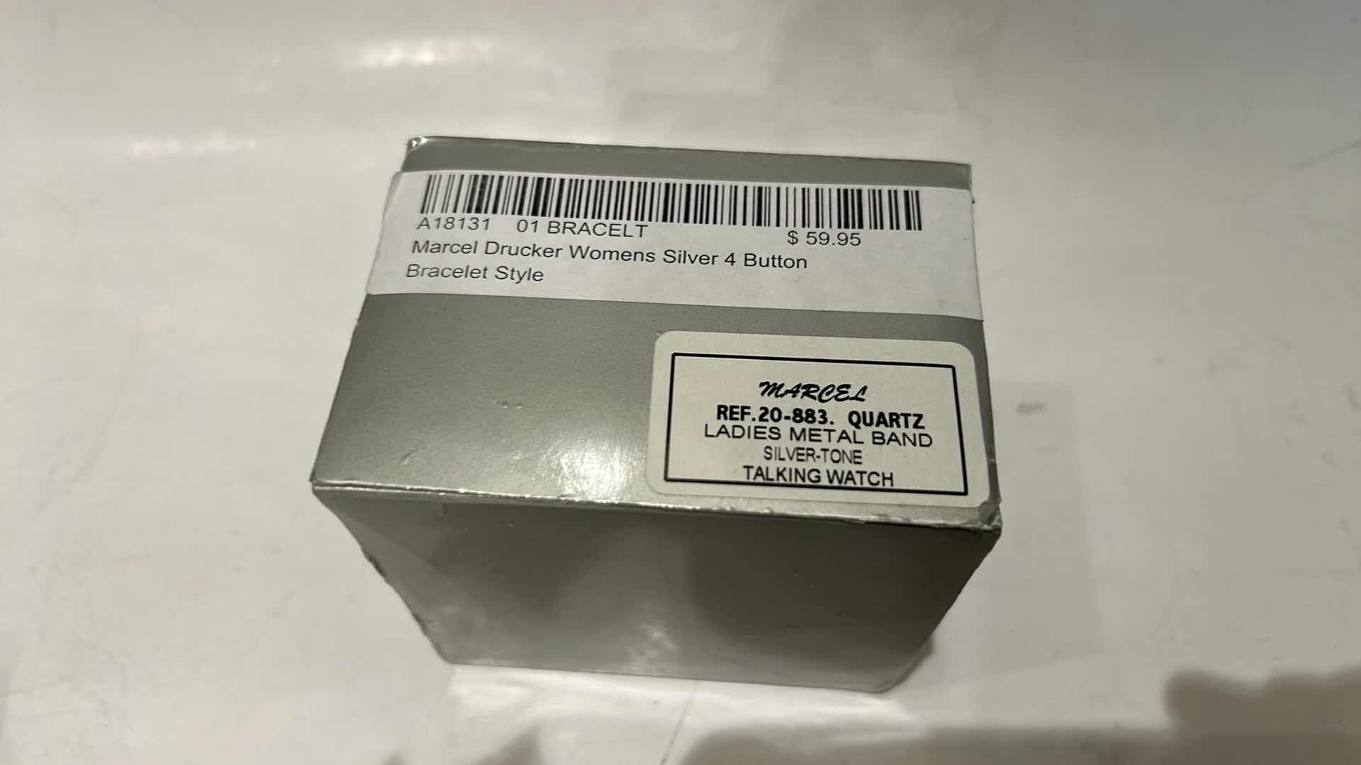Photo 1 of MARCEL DRUCKER SILVERTONE WOMEN’S WATCH