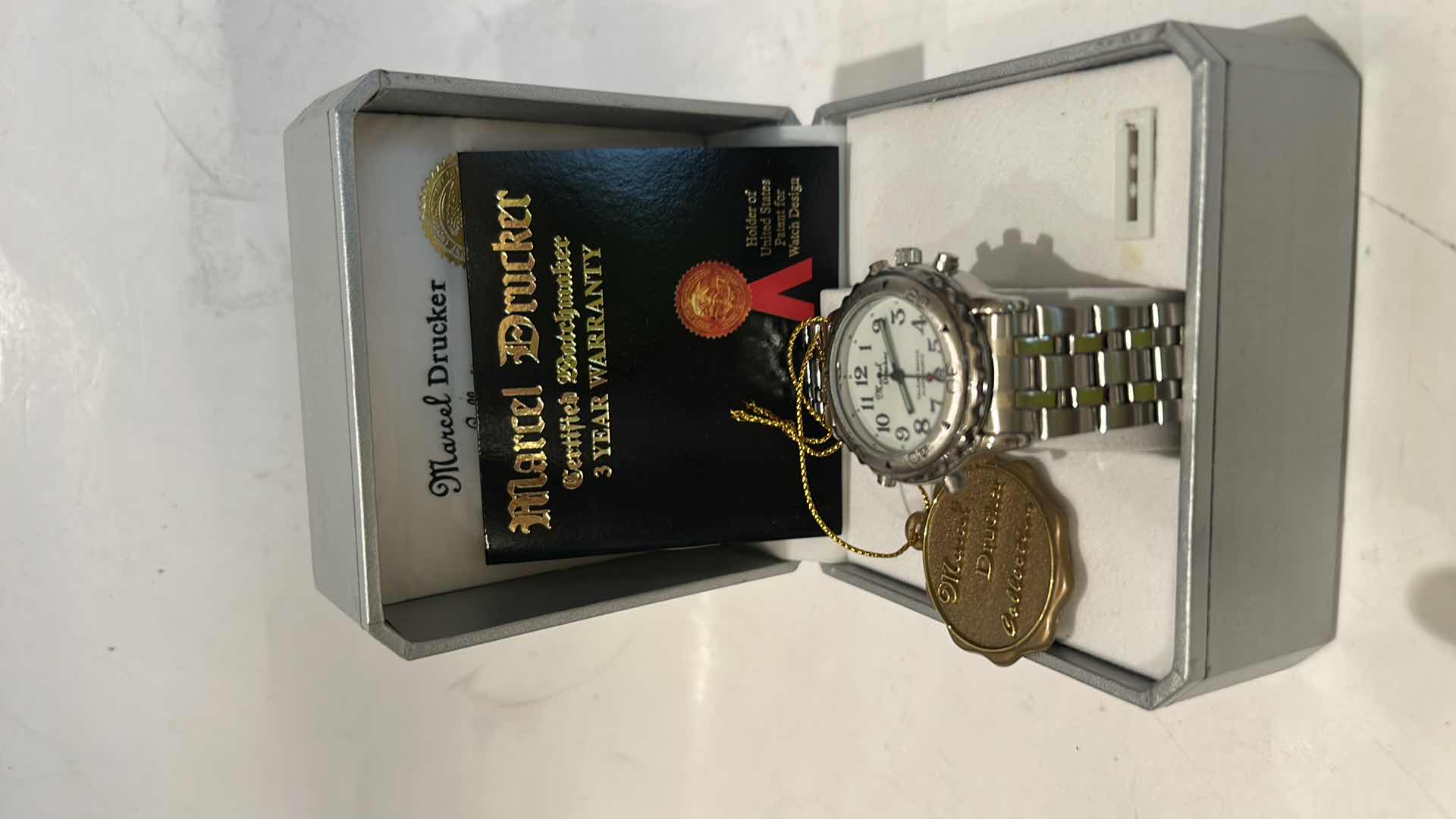 Photo 1 of MARCEL DRUCKER SILVERTONE WOMEN’S WATCH