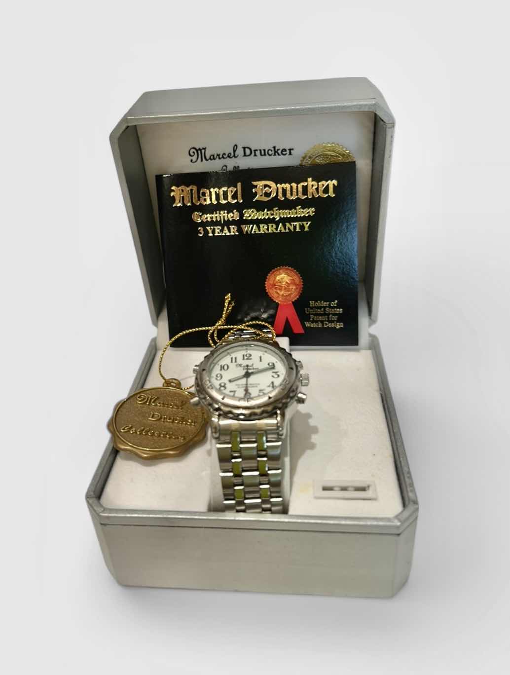 Photo 1 of MARCEL DRUCKER SILVERTONE WOMEN’S WATCH