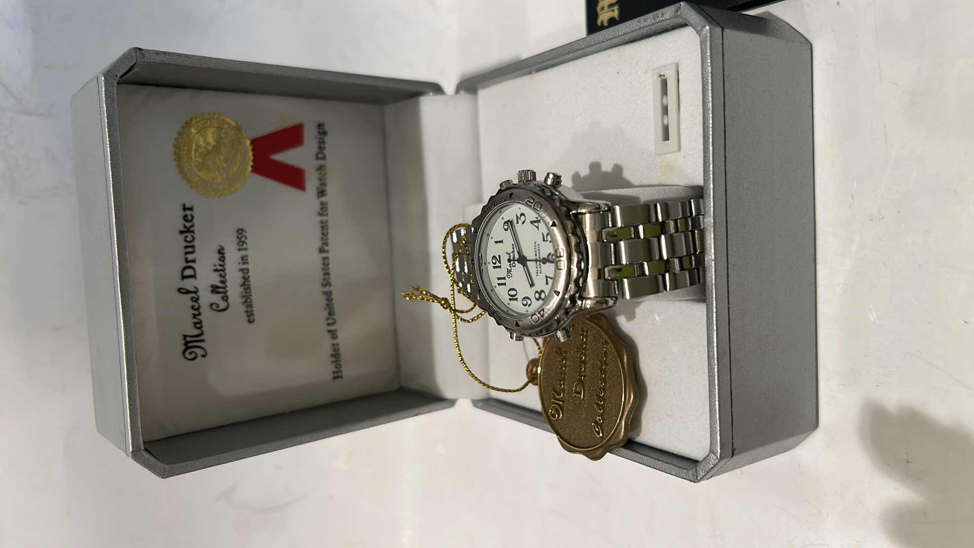 Photo 1 of MARCEL DRUCKER SILVERTONE WOMEN’S WATCH