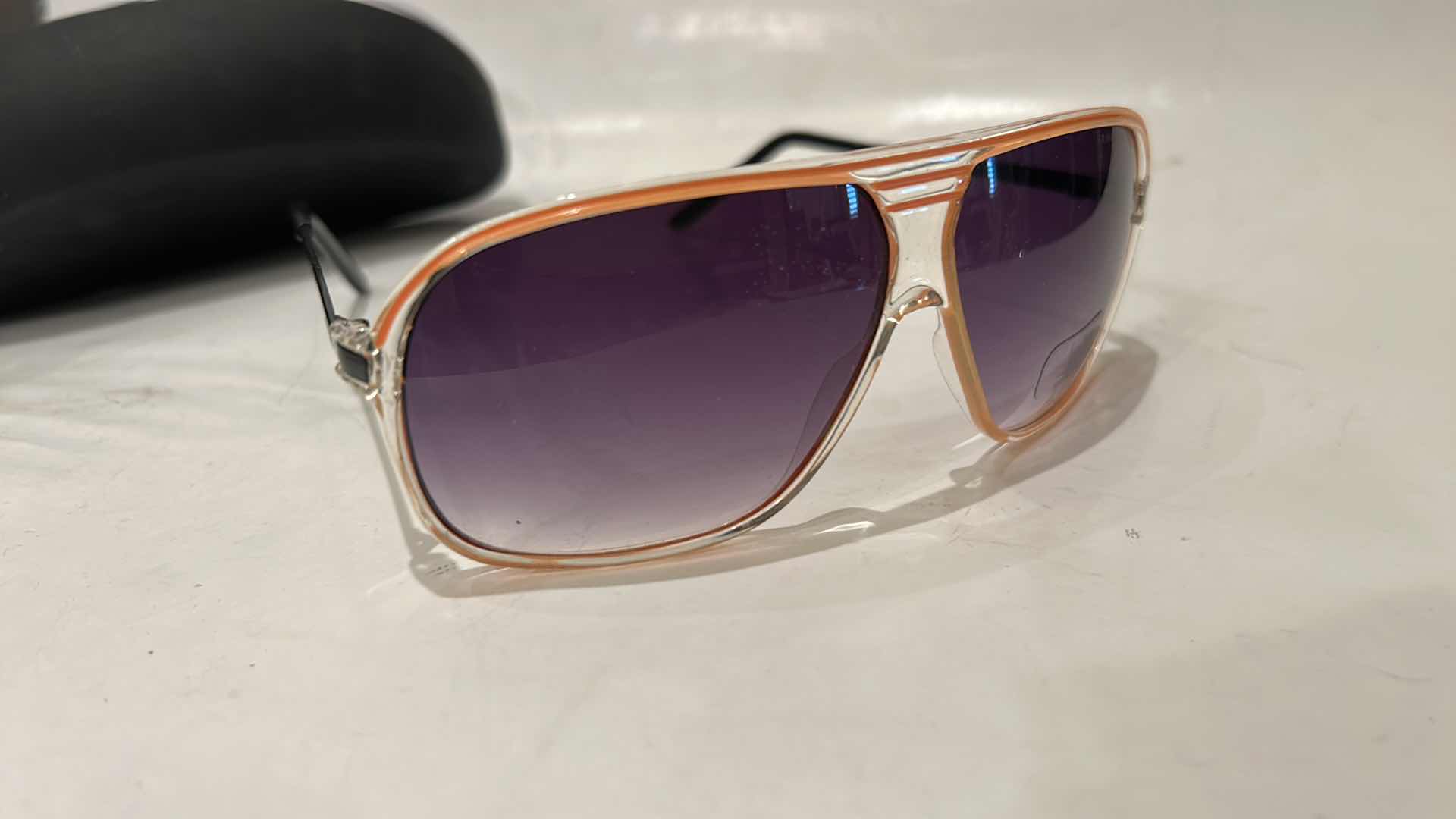 Photo 1 of ARMANI EXCHANGE AVIATOR SUNGLASSES IN ORIGINAL CASE