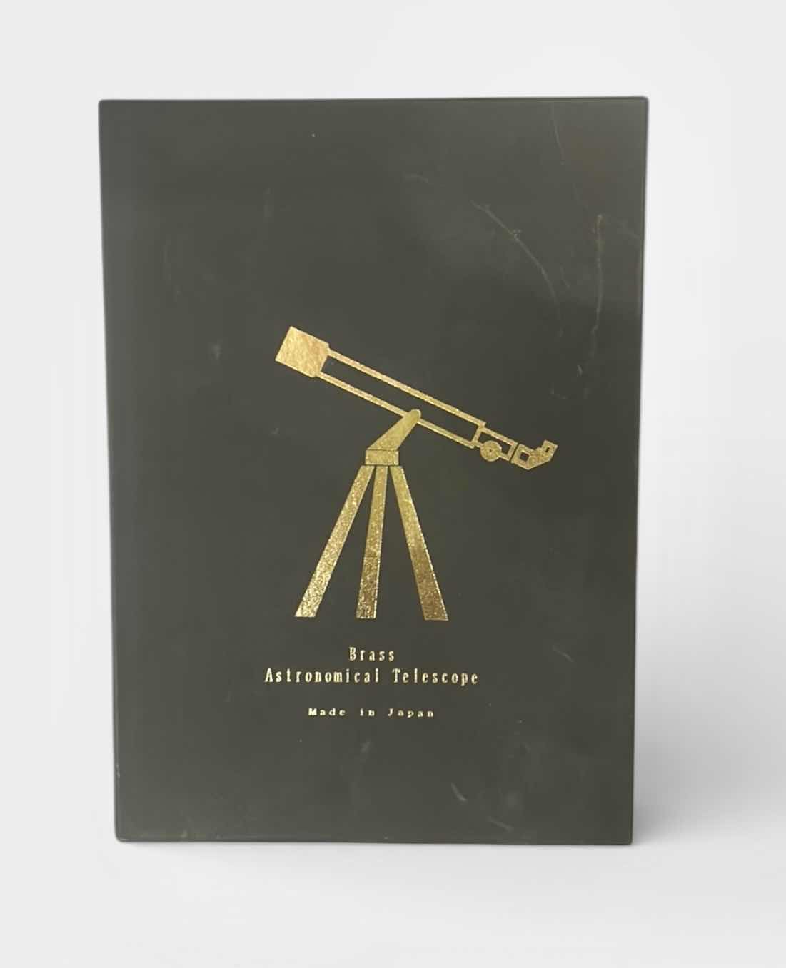 Photo 1 of BRASS ASTRONOMICAL TELESCOPE 8 1/4” x 12 1/4”