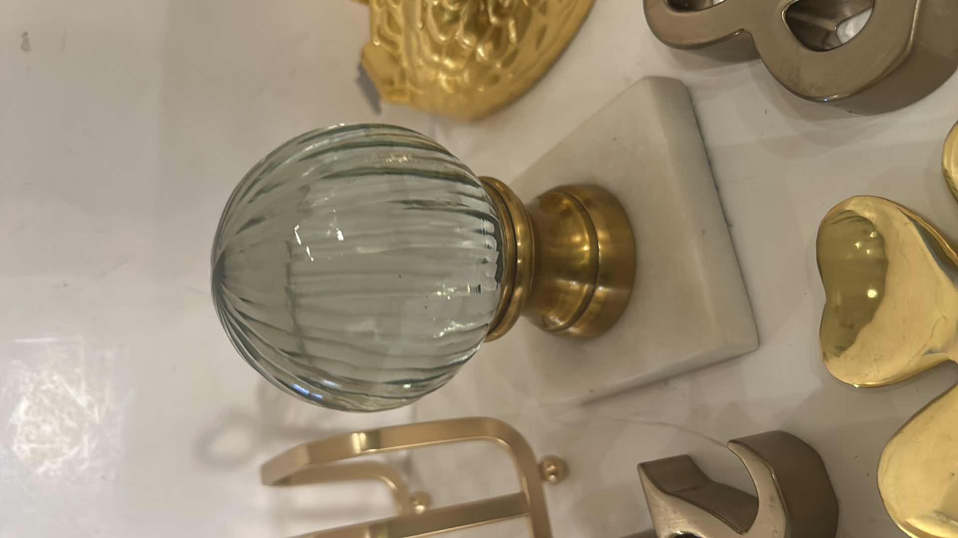 Photo 1 of 6-GOLD AND SILVER TONE HOME DECOR ITEMS