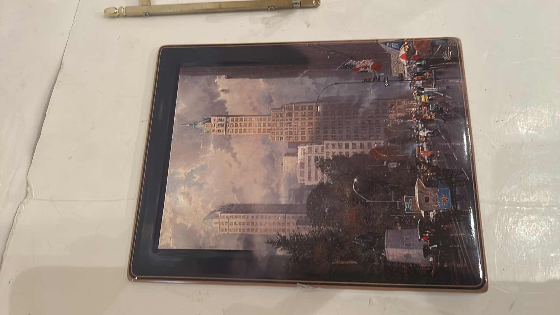 Photo 1 of FRAMED NEW YORK CENTRAL PARK TILE ARTWORK-SIGNED & NUMBERED W COA 7“ x 9“