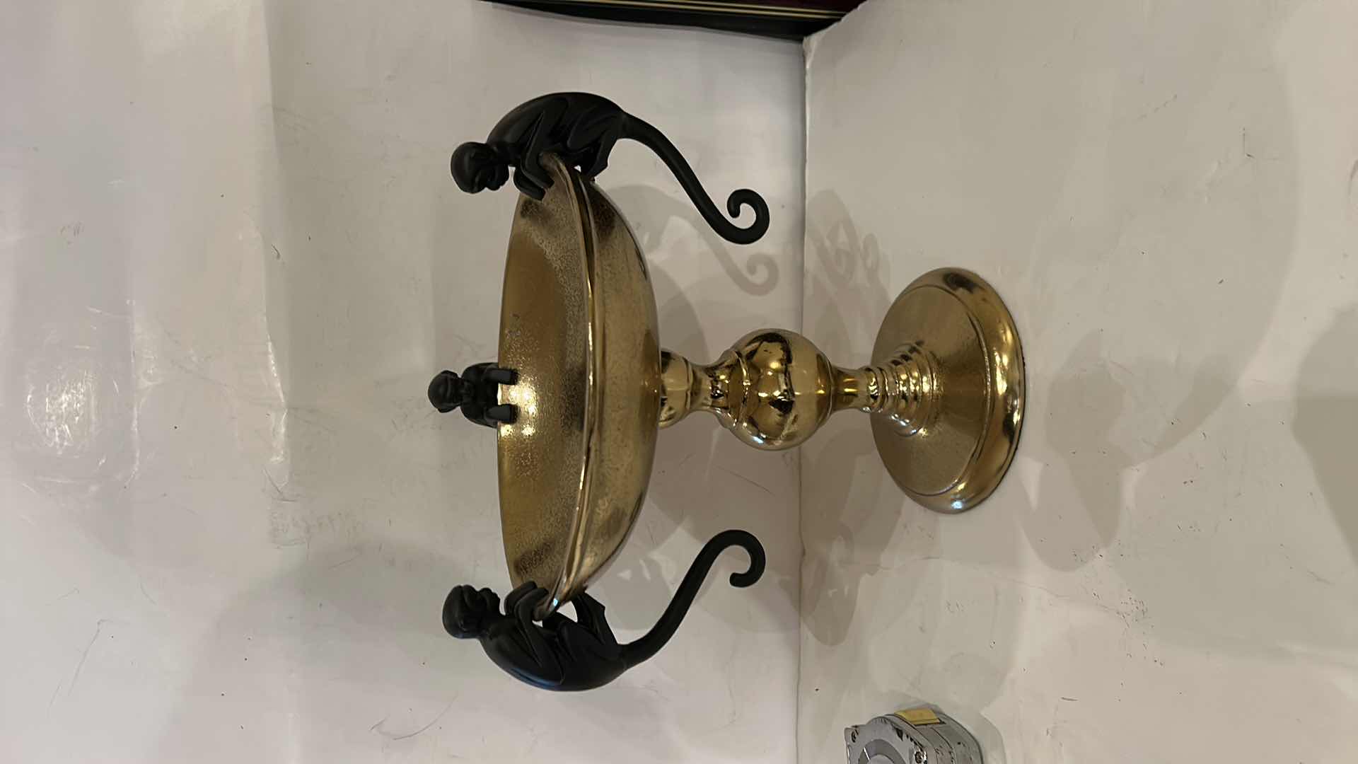 Photo 1 of ANTIQUE MONKEY JARDINIERE  H91/4”