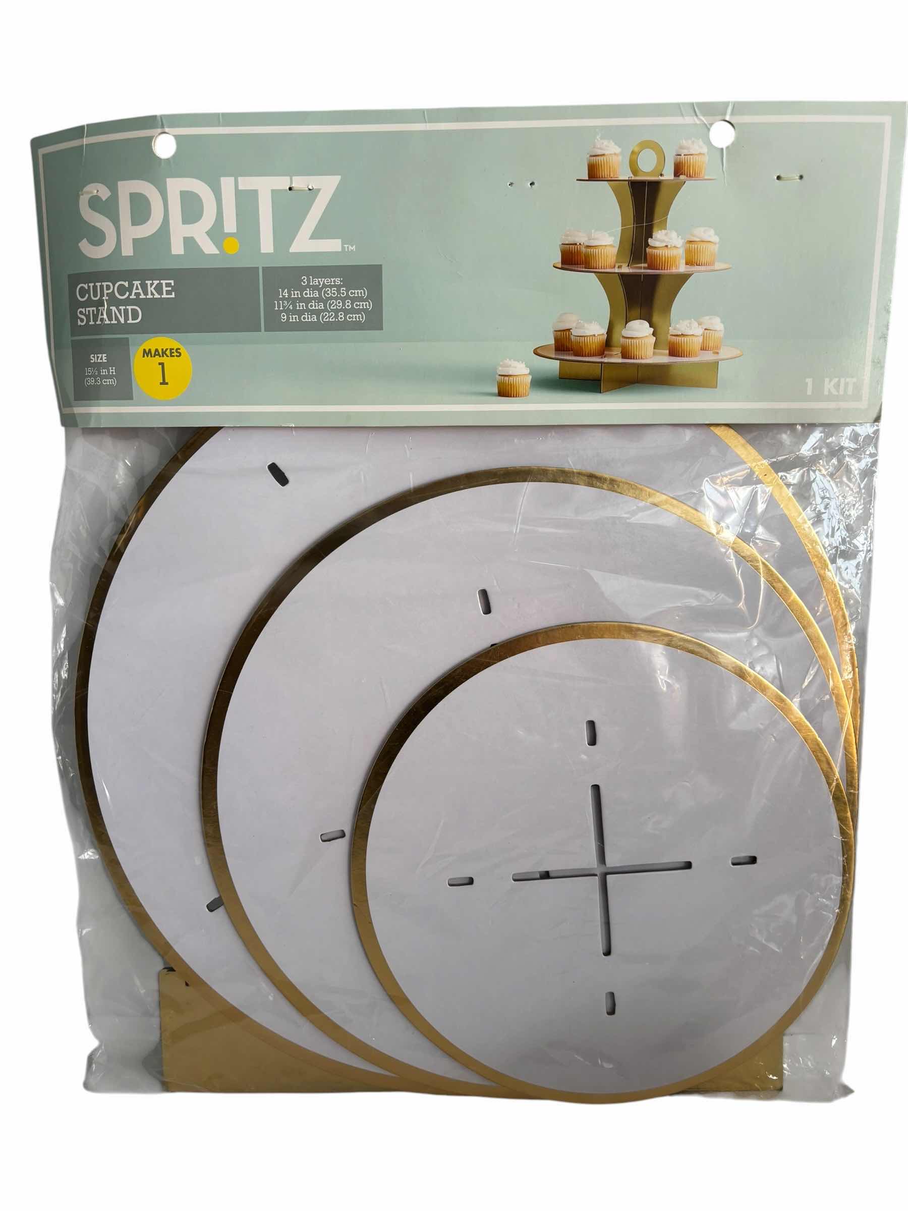 Photo 1 of CARDBOARD CUPCAKE STAND, ACRYLIC PITCHER, TEMPTATIONS DECORATIVE BOWL & CANDLES (2)