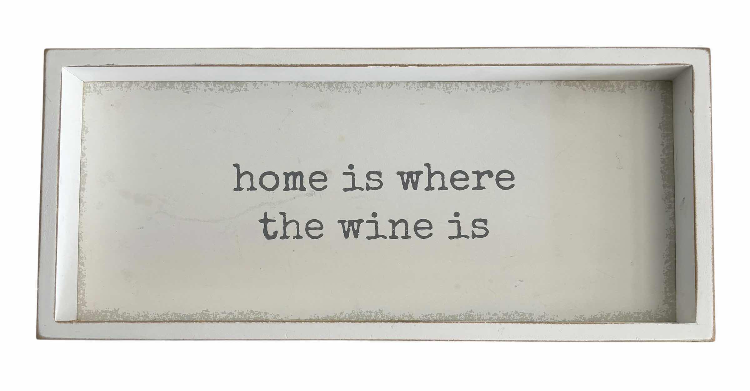 Photo 1 of NIB WALL WINE RACK H29” & HOME DECOR SIGN 7” X 16”