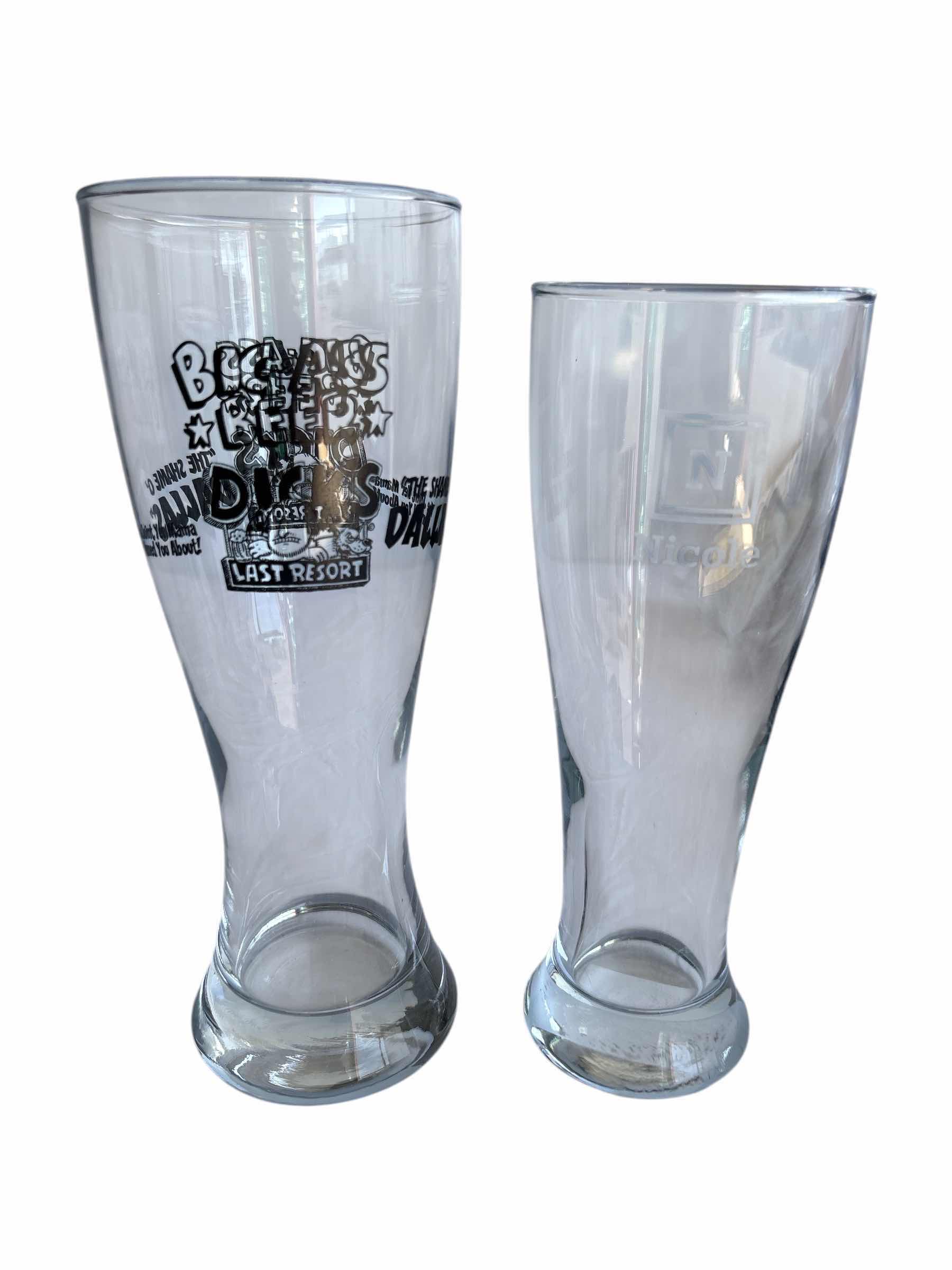 Photo 1 of (4)PCS LARGE GLASS PITCHER AND GLASSES H9”
