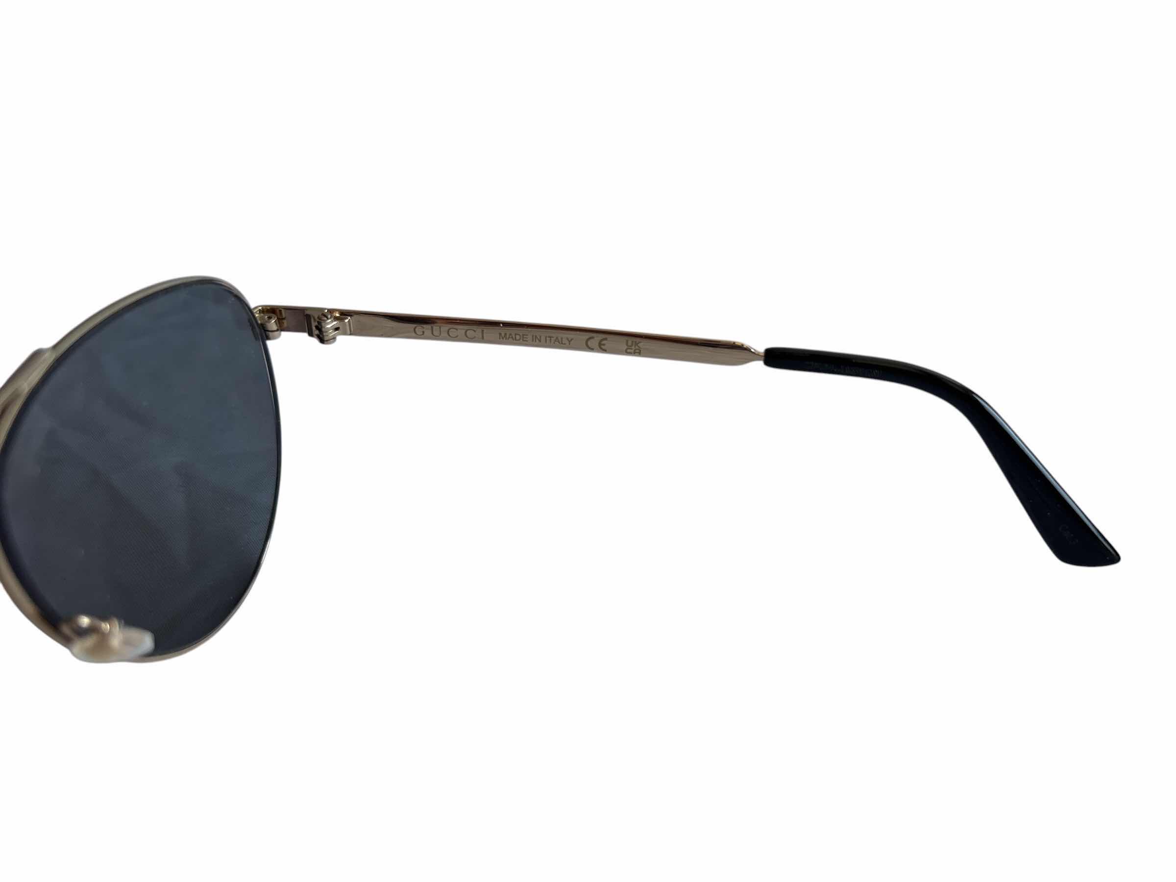 Photo 1 of GUCCI GOLD STYLE PILOT SUNGLASS FRAMES (SEE NOTES)