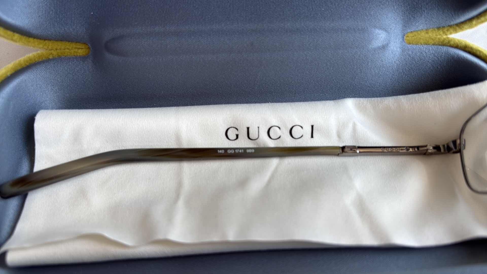 Photo 1 of GUCCI GG 1741 STAINLESS STEEL GLASSES (SEE NOTES)