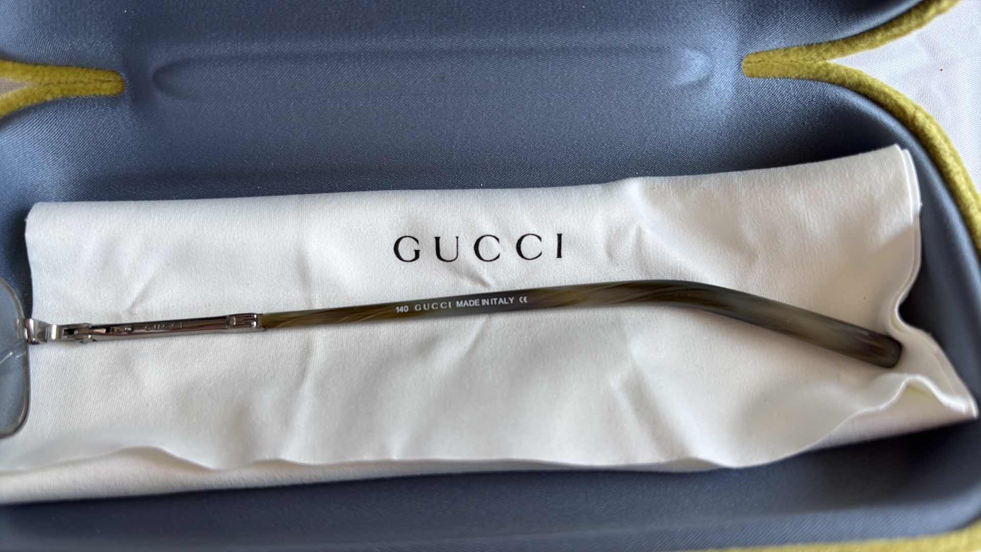 Photo 1 of GUCCI GG 1741 STAINLESS STEEL GLASSES (SEE NOTES)