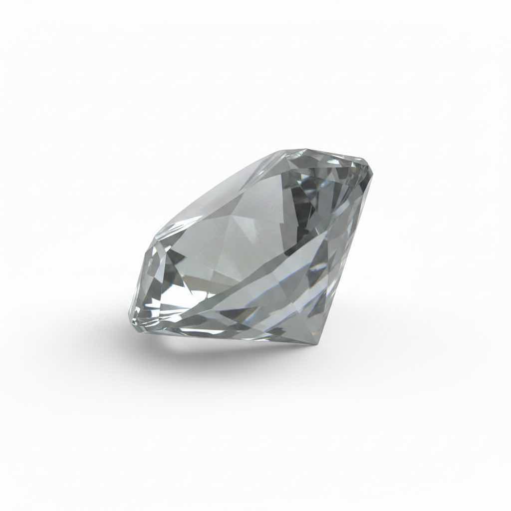 Photo 1 of CLEAR CRYSTAL FACETED DIAMOND PAPERWEIGHT H2”