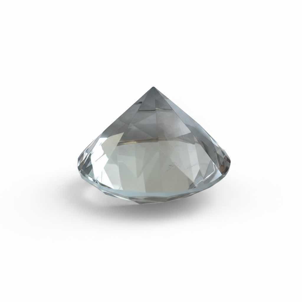 Photo 1 of CLEAR CRYSTAL FACETED DIAMOND PAPERWEIGHT H2”
