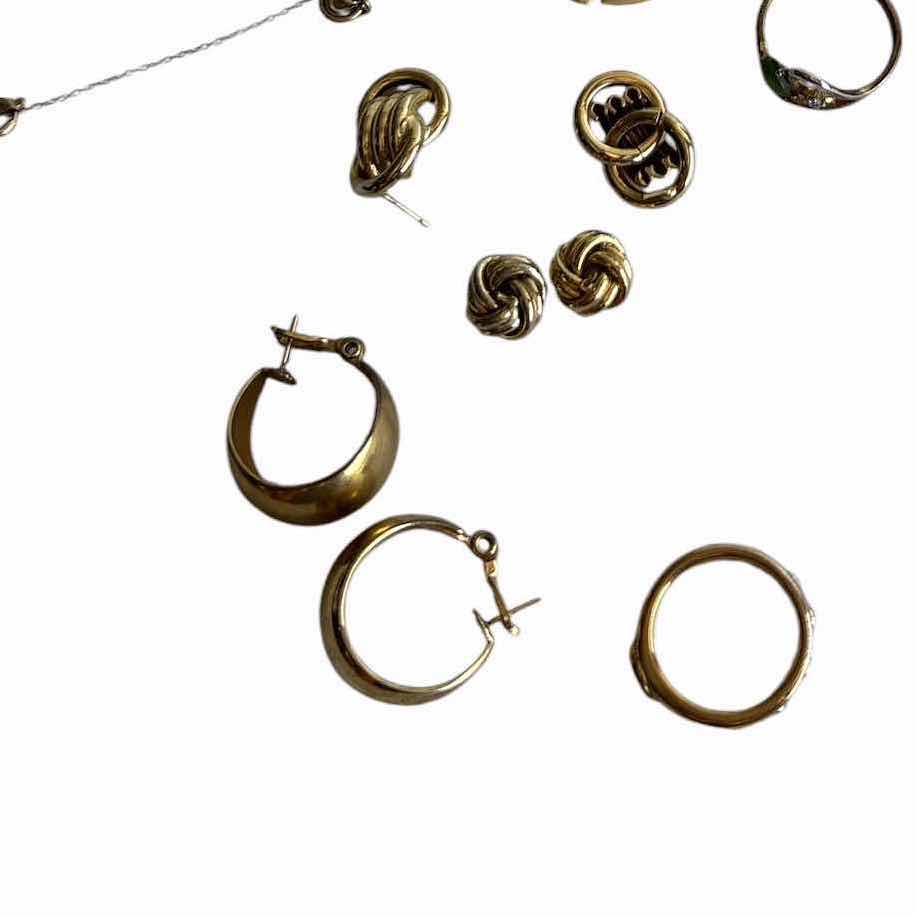 Photo 1 of (13)PCS FASHION GOLD STYLE JEWELRY- NECKLACES, RINGS & BRACELET