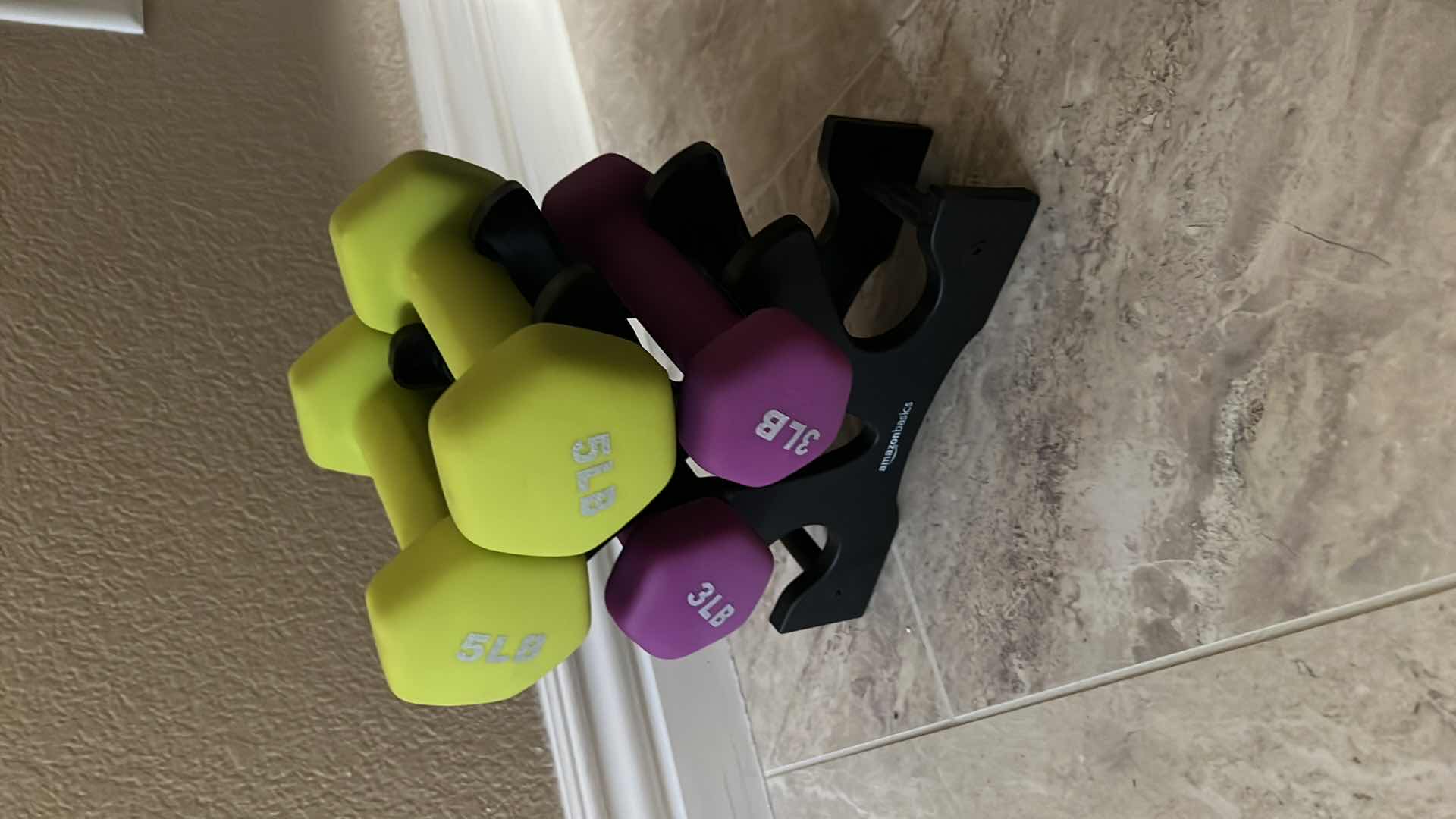 Photo 1 of HAND WEIGHTS ON STAND