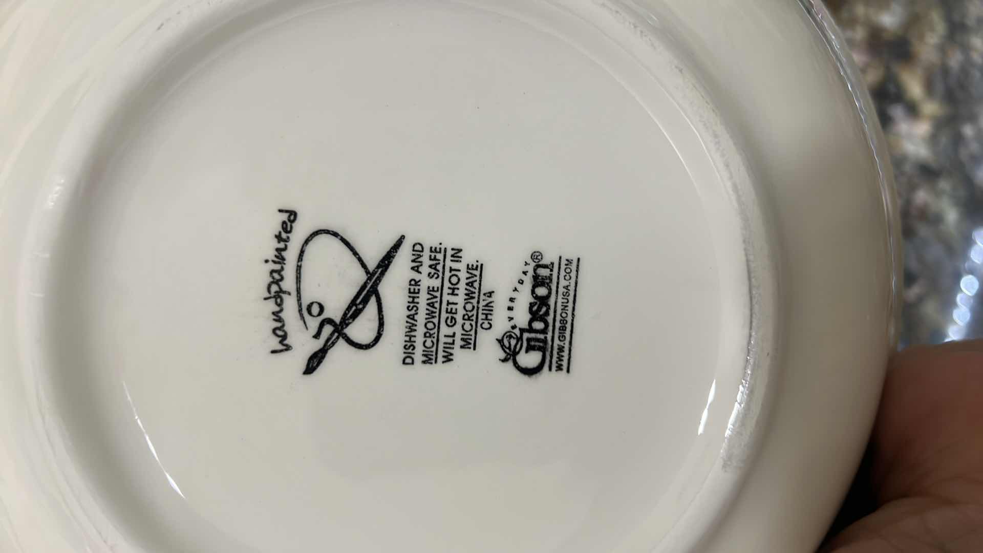 Photo 5 of CONTENTS OF KITCHEN CABINET-HOLIDAY DISHES, SOUP BOWLS