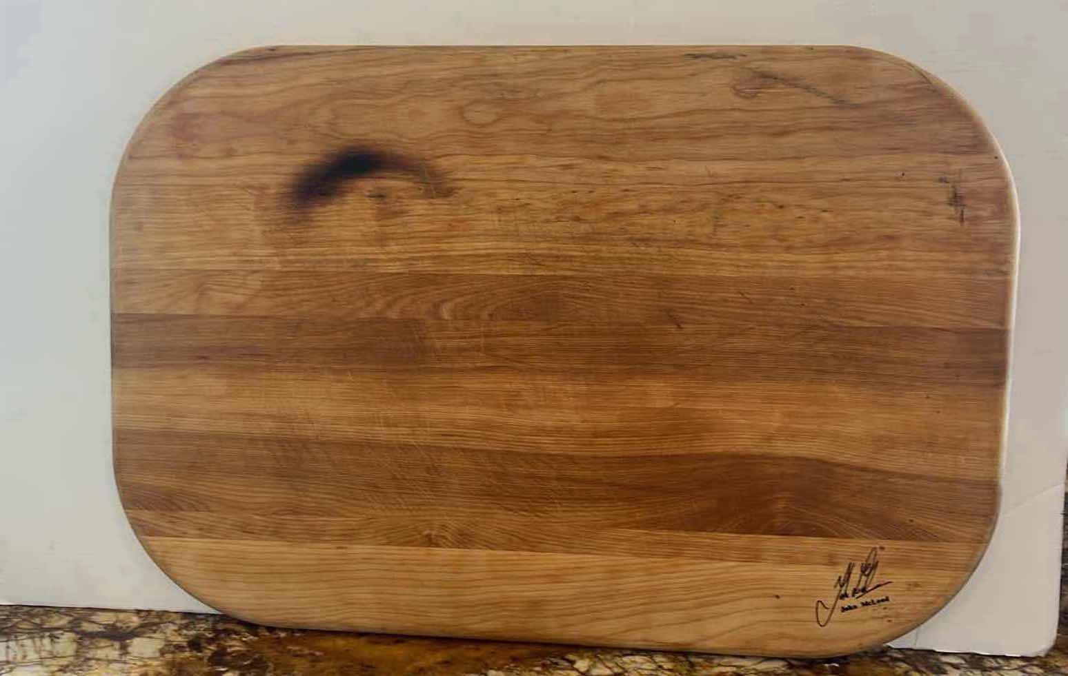 Photo 1 of 2-WOOD CUTTING BOARDS