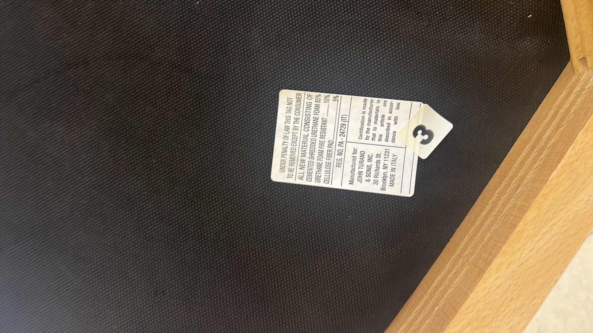 Photo 15 of CONTEMPORARY RAGNI LEA & CO. PESARO ITALY FINE DINING ROOM SET (TABLE 79" x 35" H31", 2 ARM CHAIRS, 4 SIDE CHAIRS)