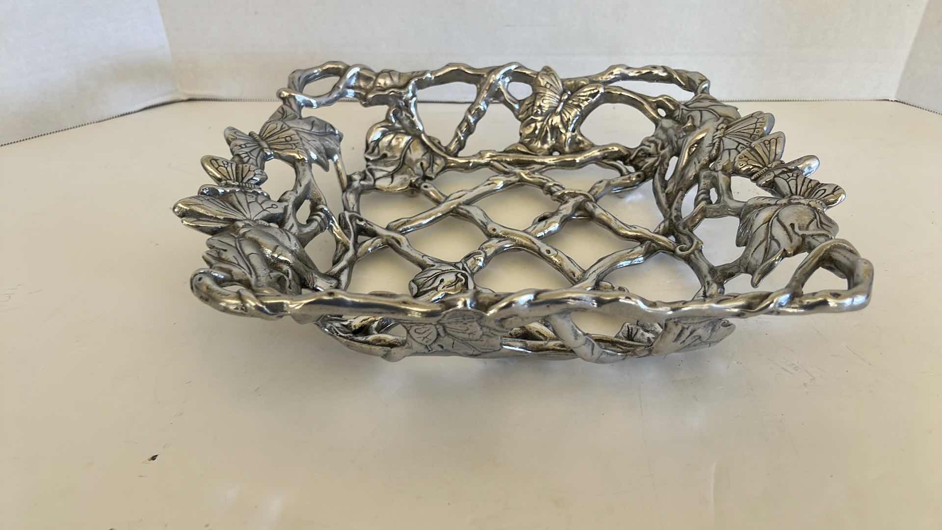 Photo 1 of ARTHUR COURT BUTTERFLY PYREX HOLDER 10 x 10 $145