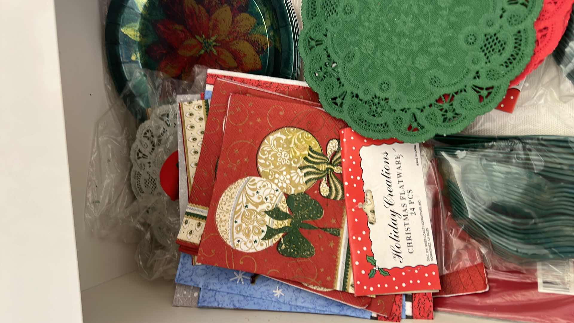 Photo 1 of CONTENTS OF KITCHEN DRAWER-HOLIDAY ITEMS