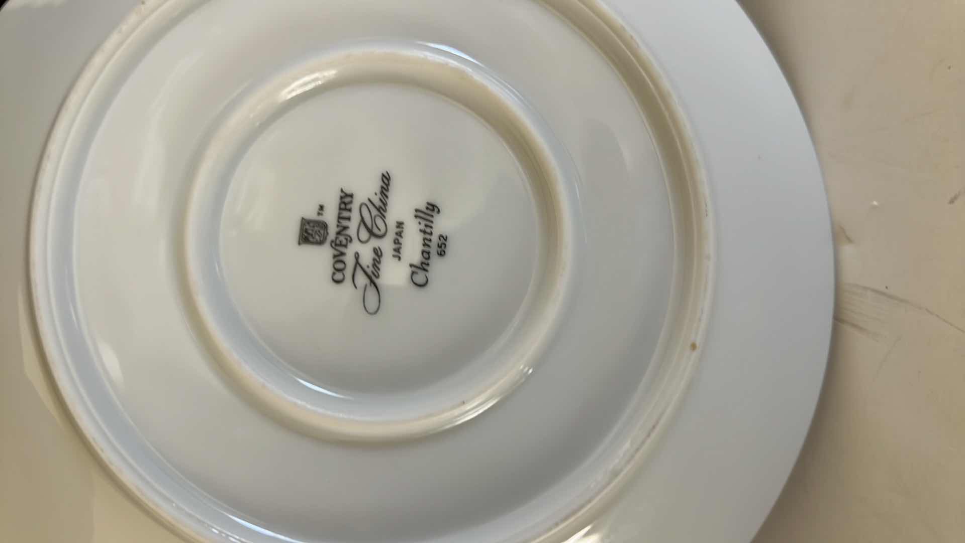 Photo 1 of 5-COVENTRY FINE CHINA JAPAN "CHANTILLY" SERVEWARE