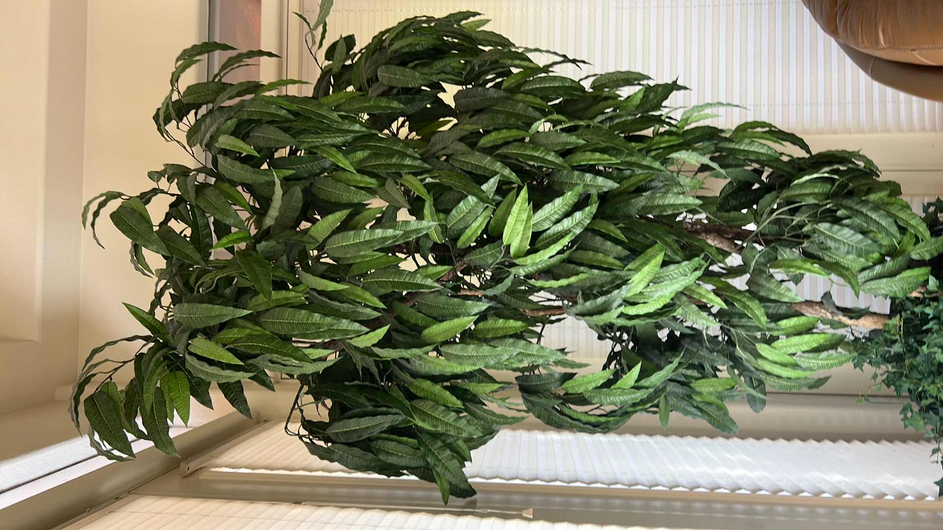 Photo 1 of 8' HUGE FAUX TREE IN DARK CERAMIC POT