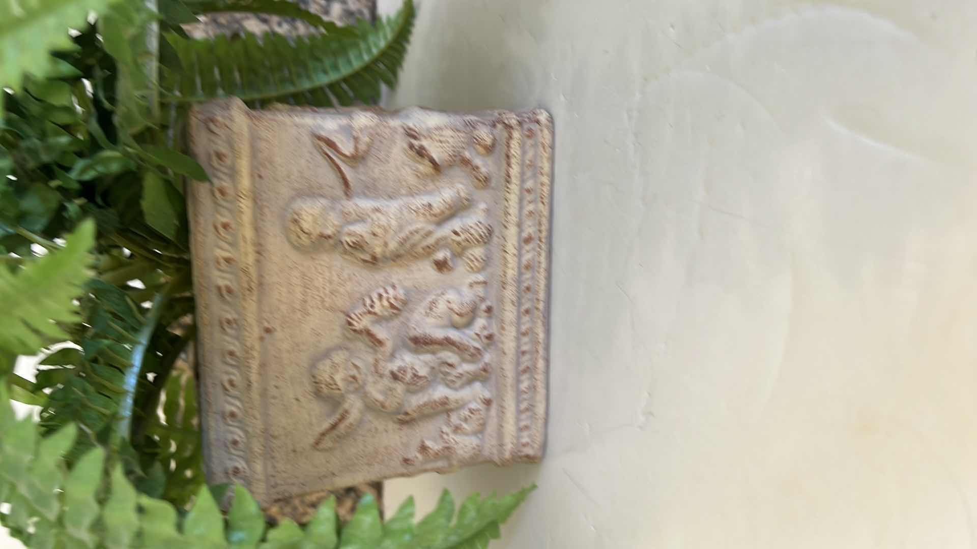 Photo 1 of FAUX FERN IN CERAMIC PLANTER (PLANTER 6" x 6" H6")