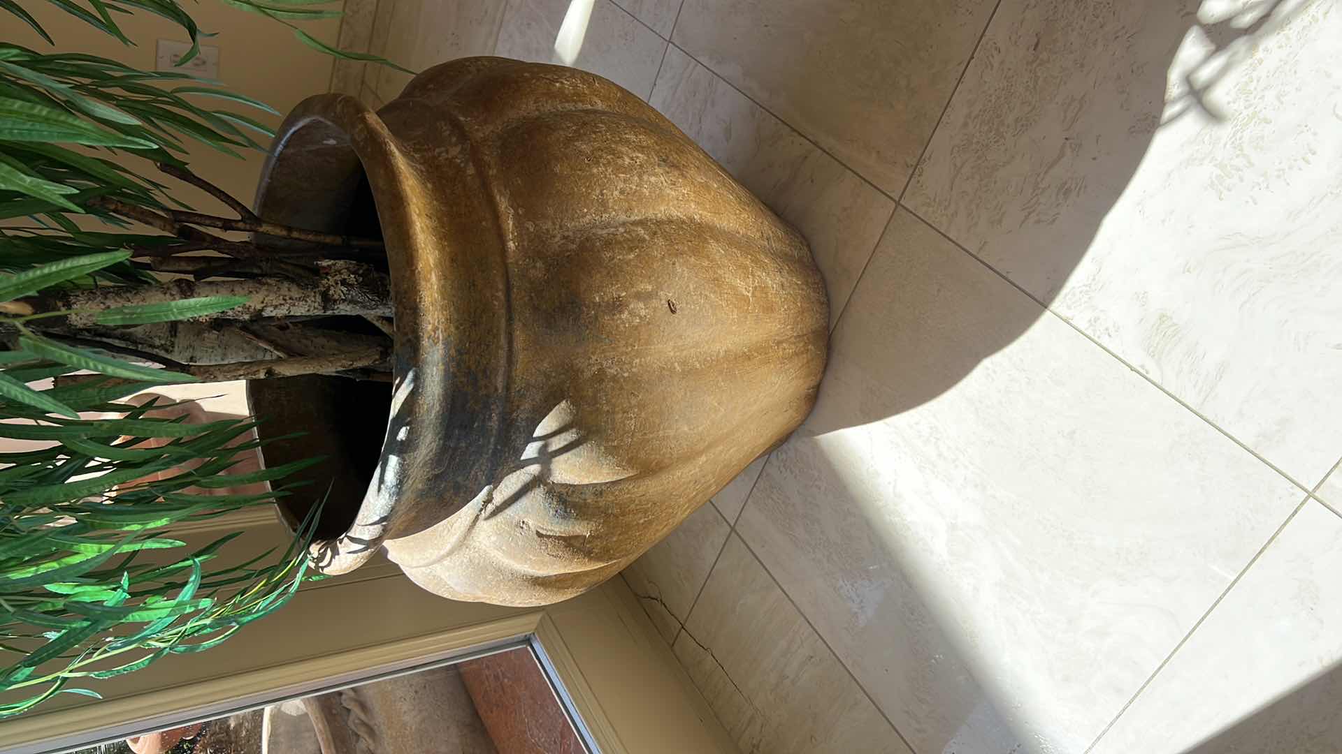 Photo 1 of 8' POTTED FAUX TREE