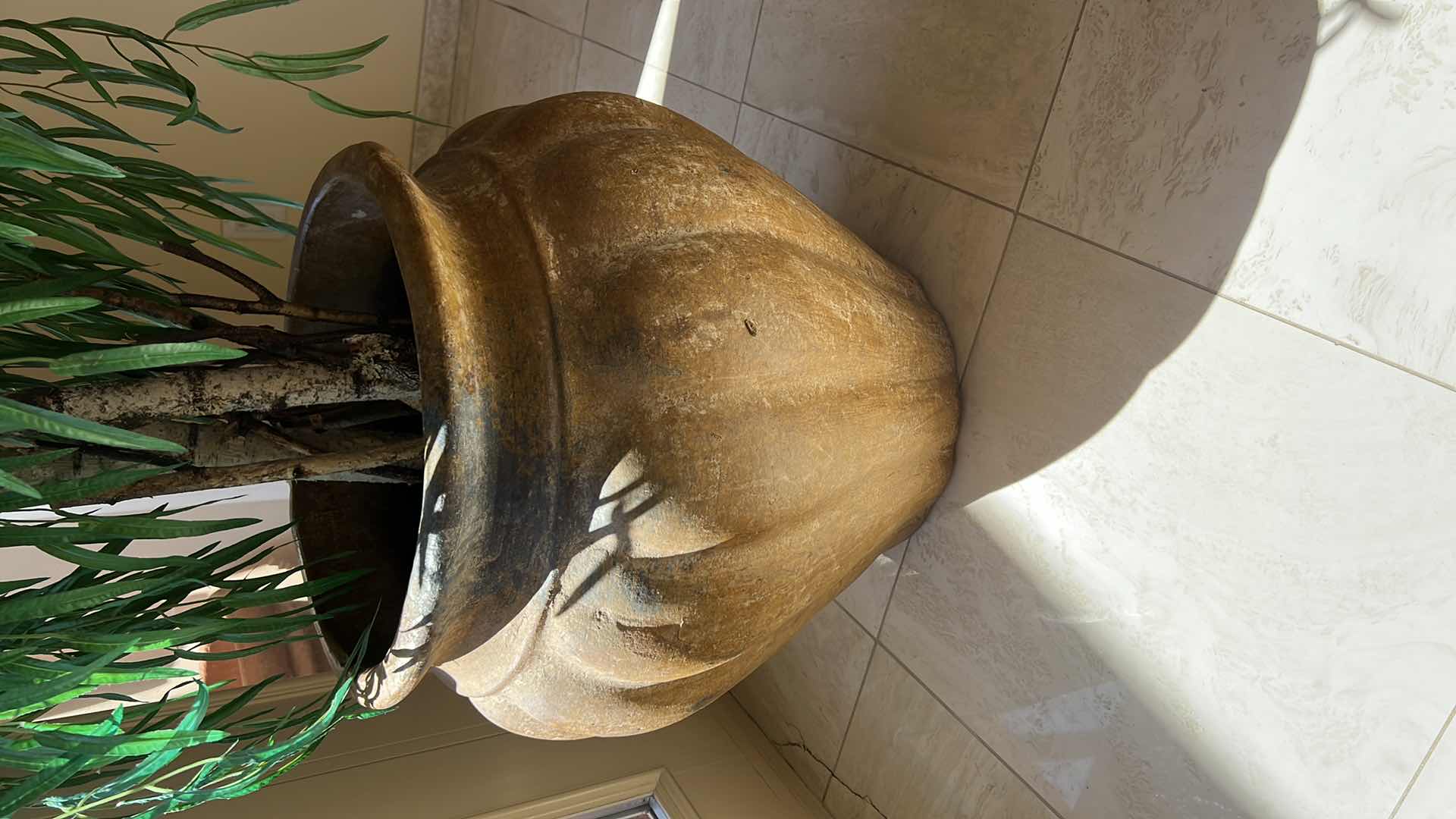 Photo 1 of 8' POTTED FAUX TREE