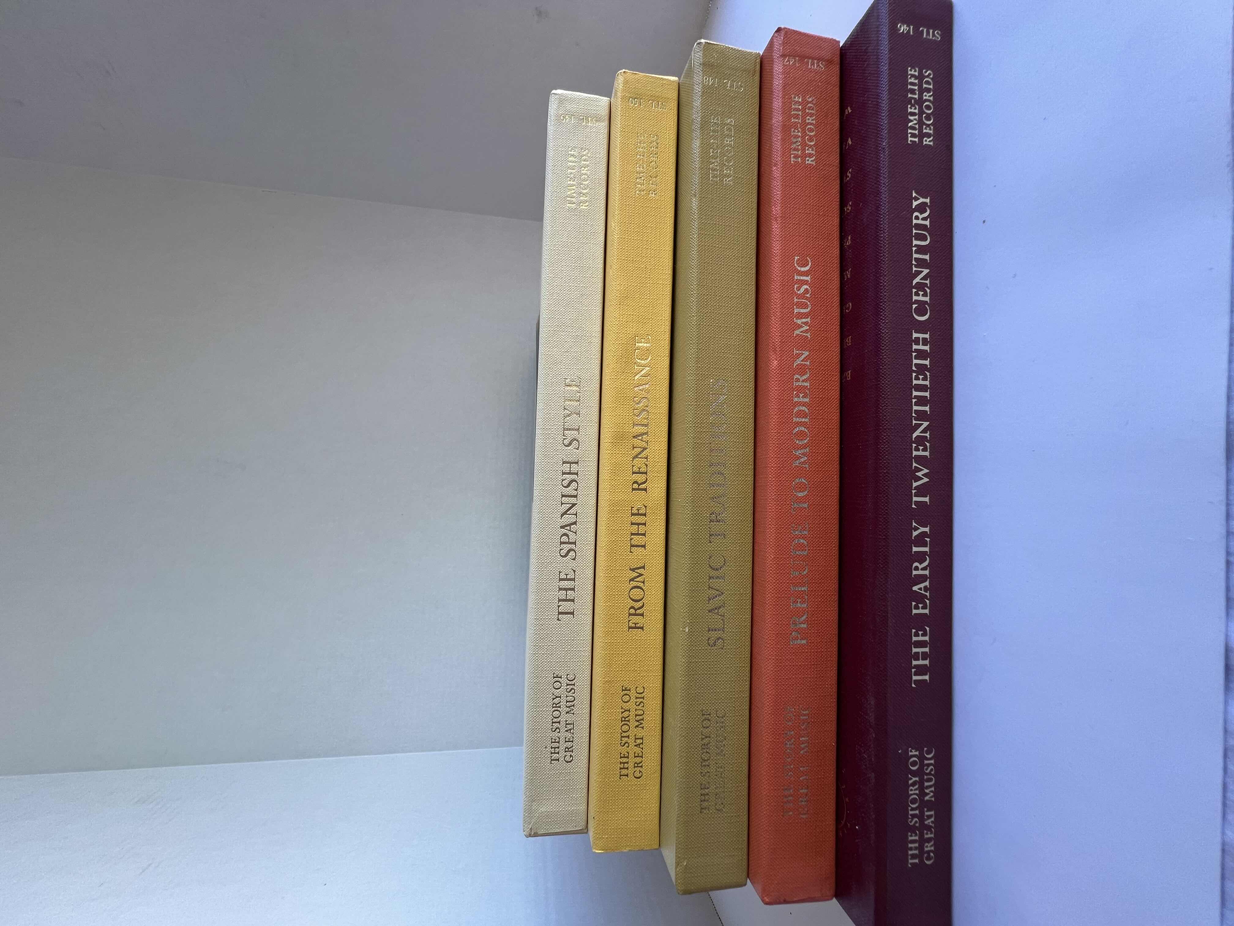 Photo 1 of 5-VINYL RECORDS FROM TIME-LIFE RECORDS, THE STORY OF GREAT MUSIC BOXED SETS