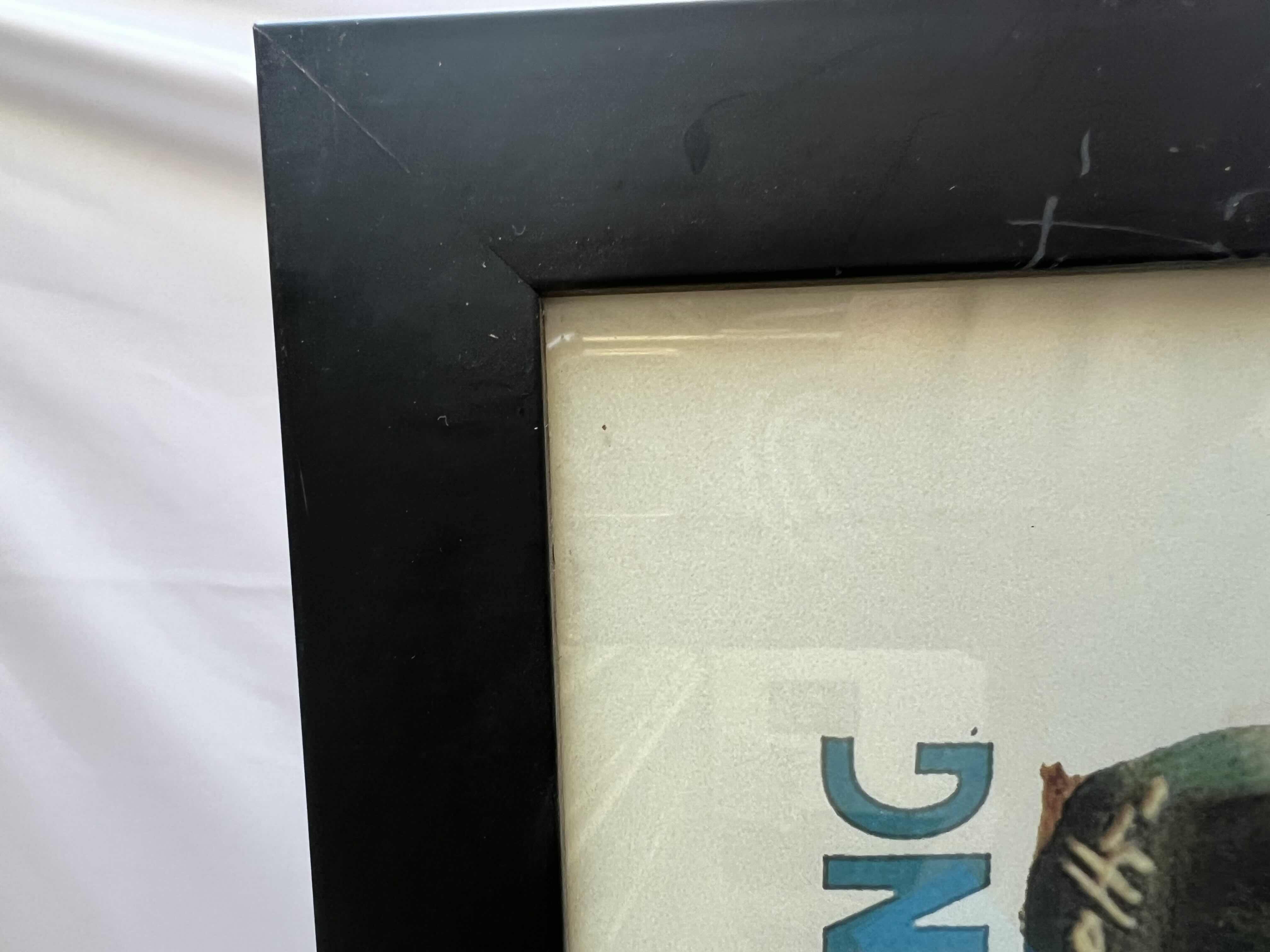 View 2 of BLACK FRAMED Z-GALLERIE “KING KONG” MOVIE POSTER ARTWORK 23.5” x 33.5”