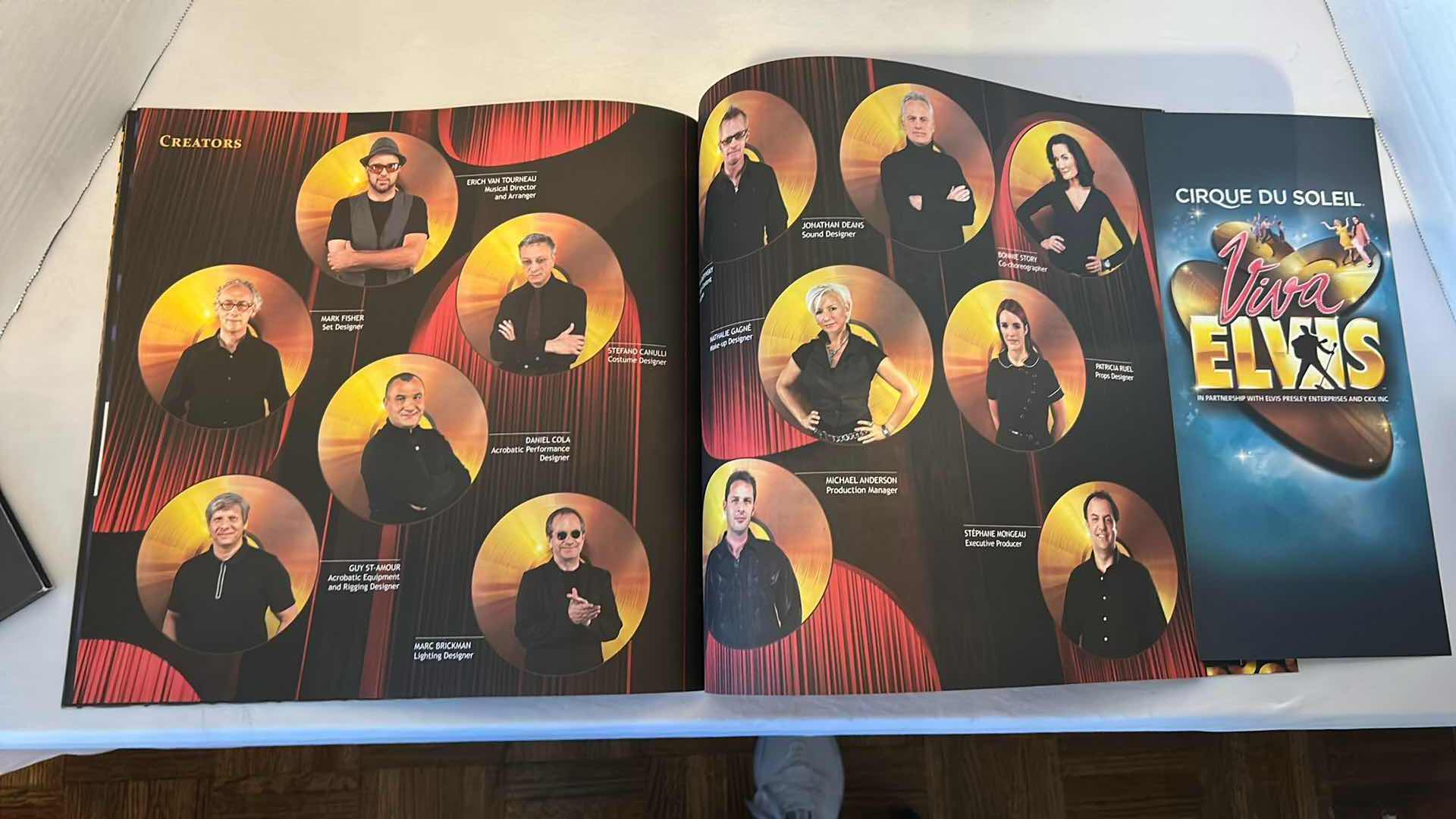 Photo 1 of 2- CIRQUE DU SOLEIL VIVA ELVIS VIP PREVIEW DECEMBER 16 2009 PROGRAM