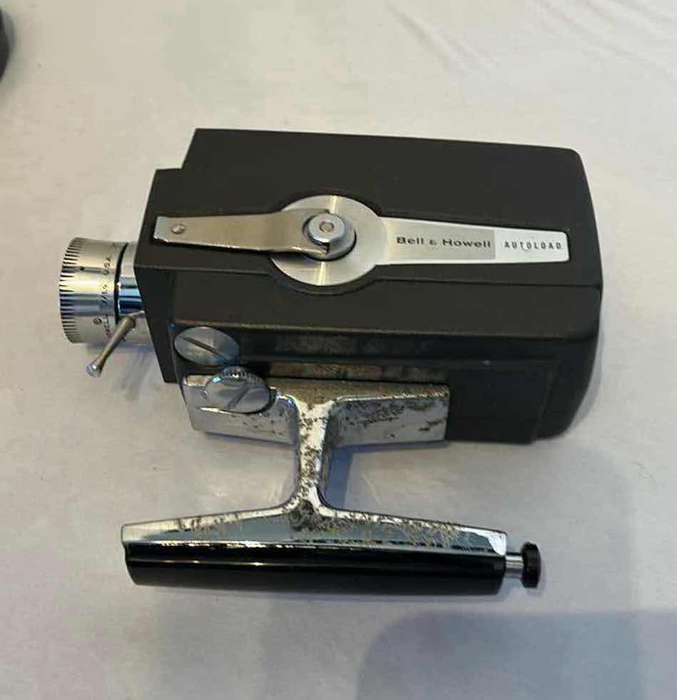 Photo 3 of 2-VINTAGE BELL & HOWELL CAMERAS SUPER 8 FILM W CASE AND AUTOLOAD