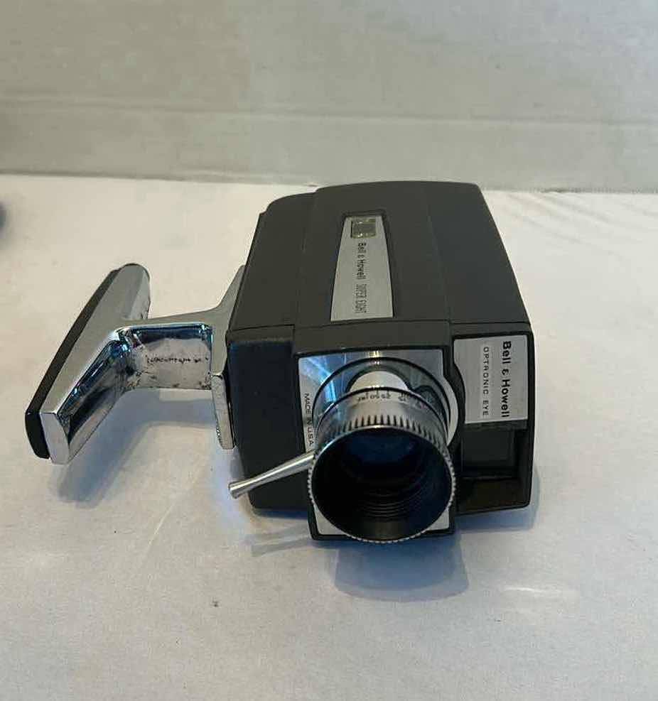 Photo 4 of 2-VINTAGE BELL & HOWELL CAMERAS SUPER 8 FILM W CASE AND AUTOLOAD