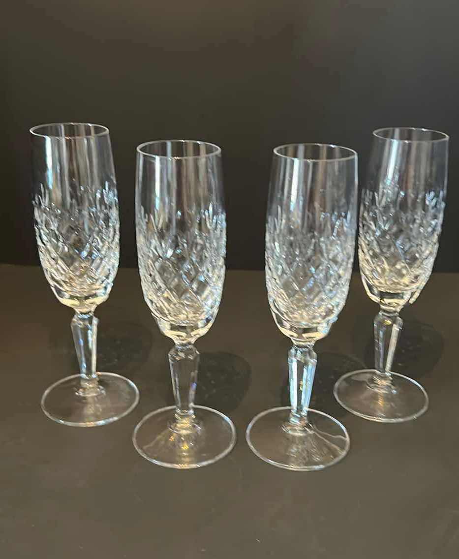 Photo 1 of 4-SUMMER SONG FLUTED CHAMPAGNE BY MIKASA