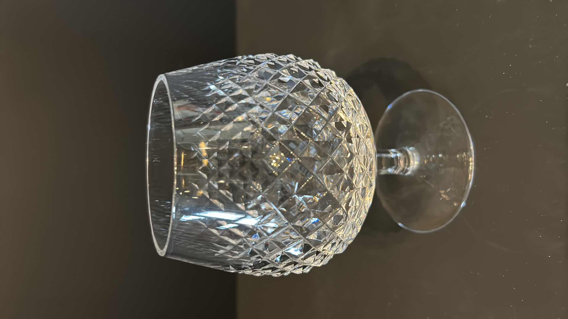 Photo 2 of 2- WATERFORD STEMWARE BRANDY GLASSES