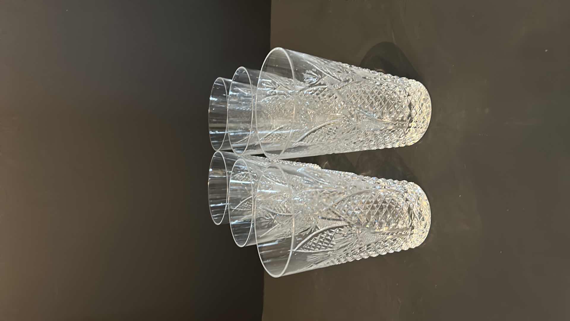 Photo 1 of 6- WATERFORD CRYSTAL TUMBLER DUNMORE PATTERN