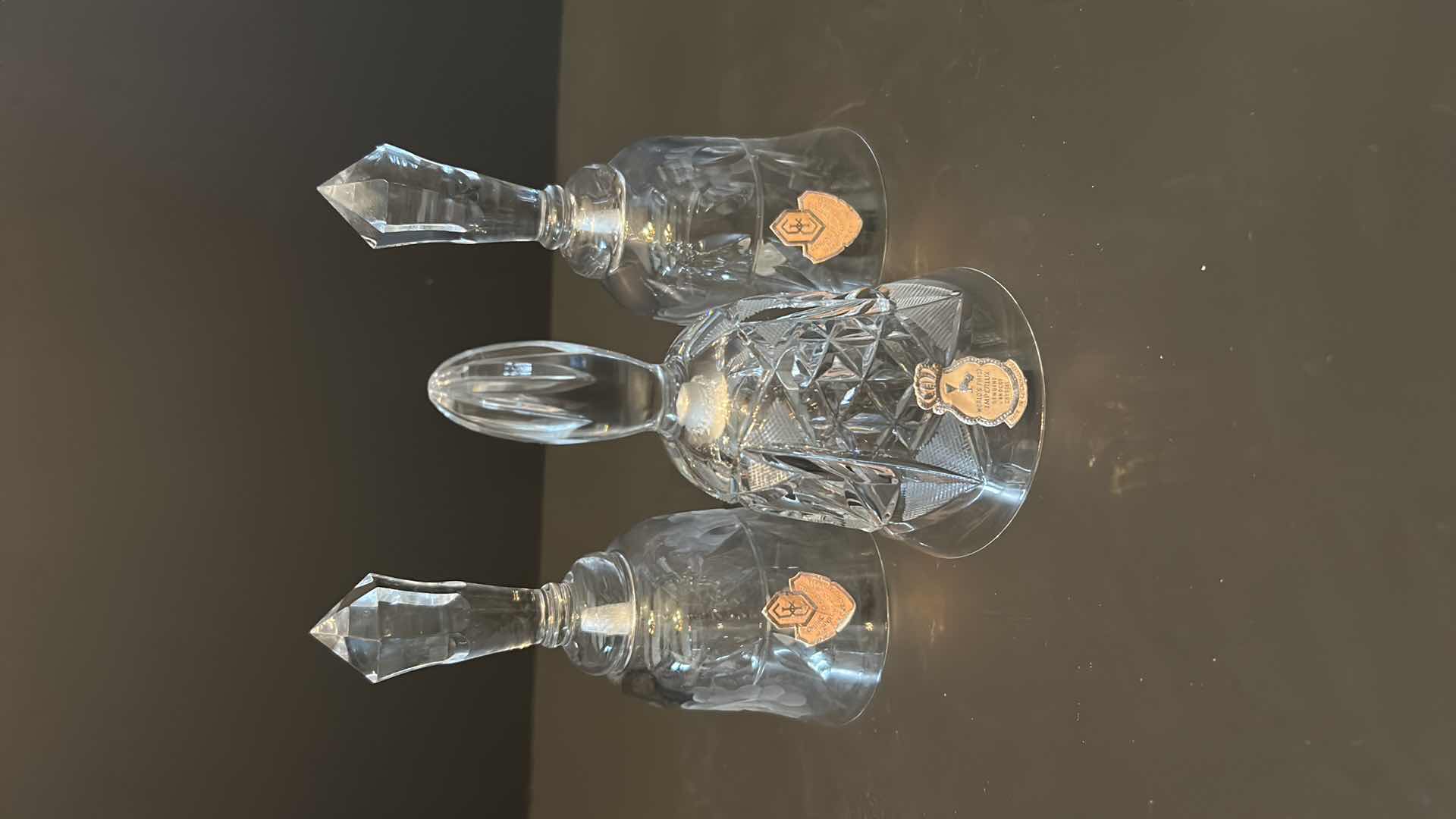 Photo 1 of 3- CRYSTAL BELLS WATERFORD BACCARAT