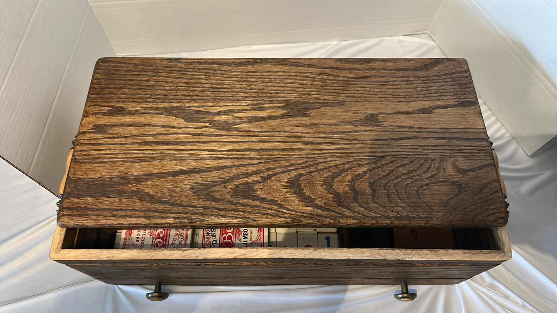 Photo 1 of ORIGINAL SANDS WOOD CHEST OF GAMING BACK GAMOM RUMI DICE POKER CHIPS